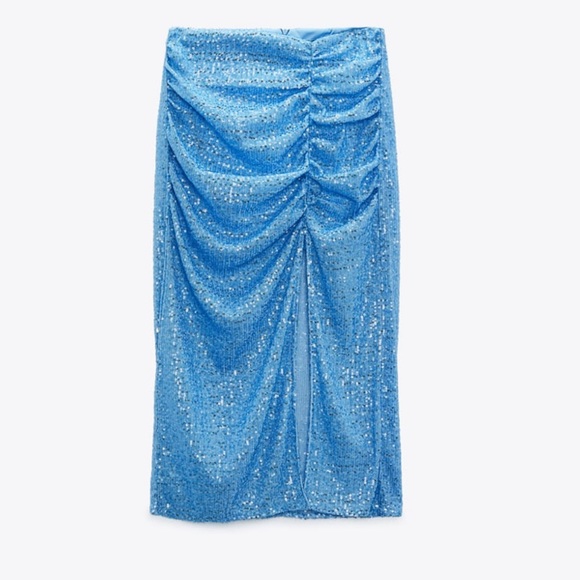 Zara sequin midi skirt - Picture 12 of 13